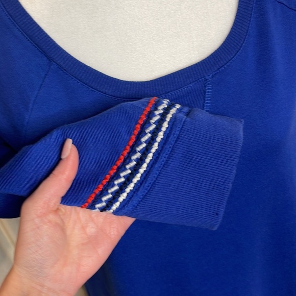 ❗️MOVING SALE❗️LUCKY BRAND- LUCKY LOTUS CALIFORNIA SOFTEST KNITWEAR PULLOVER M - Picture 4 of 9